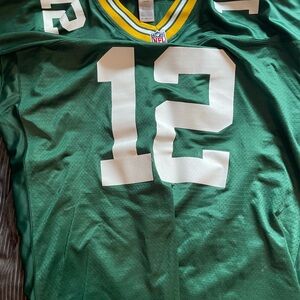 Green Bay Packers Aaron Rodgers #12 NFL Football Jersey Mens Size XXL Reebok